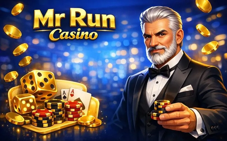 Mr Run Casino mobile app browser experience banner