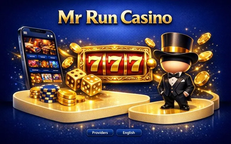 Mr Run Casino mobile app browser experience banner