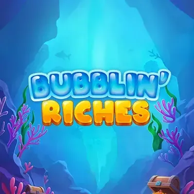 Bubblin Riches slot game cover