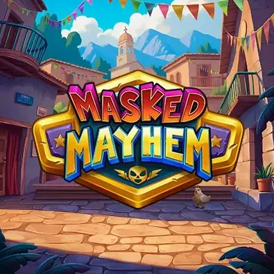 Masked Mayhem slot cover